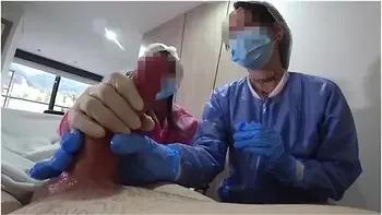 Two Nurses Decided To Try Out My New Dick In Practice