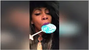 Sugar Baby - Asmr - Sucking Licking Moaning - Leather Jacket - Ebonylovers