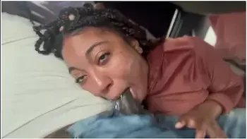 Pick Me Up In His Truck Slurp On His Big Black Dick Like A Professional Street Hoe