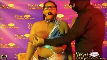 Huge Natural Boobs Ebony - Ass Fucked Doggy Pov - First Bdsm- Bondage- Interracial - Video