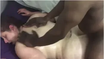 Sensitive Slut Gets A Massage From A Big Black King