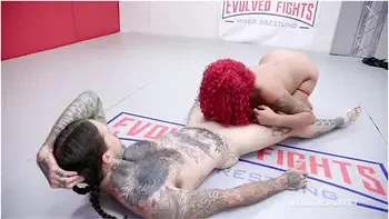 Daisy Ducati Vs Ruckus- Sex Fight. 69 On The Mat, Fucking