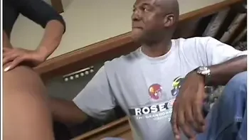 Petite Ebony Talked Into Doing Porn