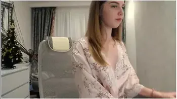 Beautiful naked camgirl sexy puffy nipples