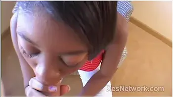 Super Sexy 18 Yr Old Black Teen 18+ W Natural 34dd Big Tits Gets Huge Facial In Ebony Bj Video