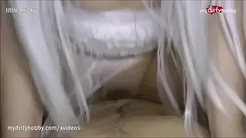 - Naughty slutty babe creampied on halloween