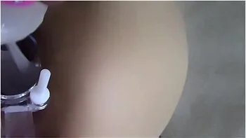 Spreading My Pussy Open With A Speculum And Filling It With Fake Cum Until Its Full