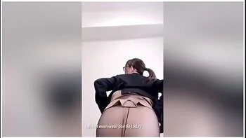 The True Appearance Of An Office Worker Working At A Major Manufacturer No Bra, Panties, Pantyhose