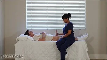 Filipina Nurses Take Turns On Their Patient With Krystal Davis And Jada Kai