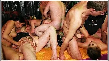 Salma De Nora - German Swinger Club Party Orgy