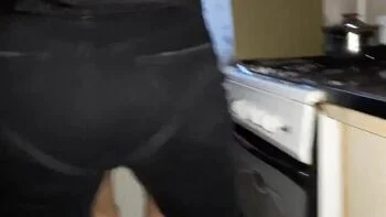 Step Mom Takes My Anal Virginity In The Kitchen And I Love It