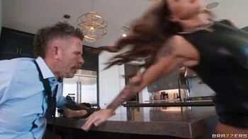 Bella Mia's Bad Day with Big Tits and Blowjob by Arabella Mia