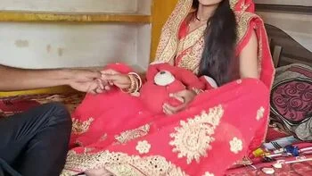 Desi Bhabhi Mariet Hardcore Fuck with Abiraj - Blowjob, Doggy Style, Cum on Tits
