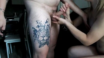 My Girlfriend Loves Sucking Fat Boy Dick - Amateur Blowjob & Handjob Fun