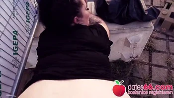 Risky Public Sex: BBW MILF Fucked Hard on Highway POV