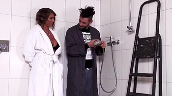 Sexy Susi Big Boobs MILF Bathroom Fuck