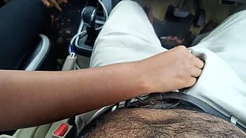 Indian Office Manager Fucks Married Colleague Hard in Car - Rough Sex & Moaning