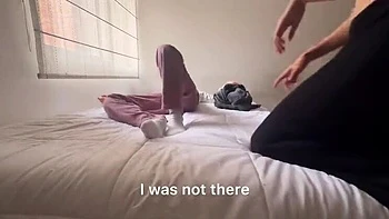 Scarlettandc Latina Lesbian Wrestling Catfight with Big Ass Amateurs