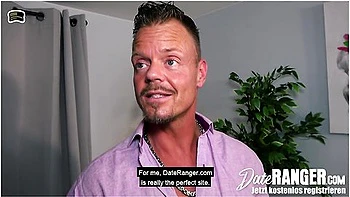 Horny Pretty Uk Blonde Small Tits Pornstar Carmel Anderson Blowjob & Doggy With German