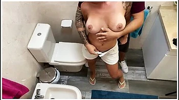 Hot Sensual Sex With Giulia In The Shower And Finishing On The Bed