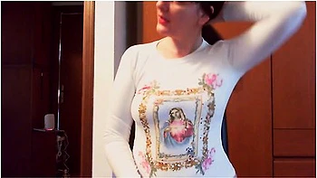 Blasphemy In Italian And Public Flashings In A Real Cemetery Then I Go Home And