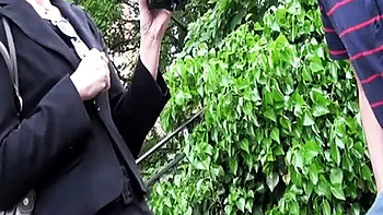 Nasty French Cougar Picks Up Dude For Hardcore Fuck - Amateur Outdoor Sex