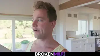 Horny Step-Mom Dana DeArmond Seducing Her Innocent Surfer Step-Son