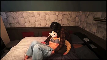 帰宅前に濃厚中出しsex