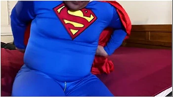 Superman Fucks Granny Catwoman - When The Bats Away The Cat Will Play!