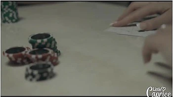 Lola Bellucci - Petite French Hottie Takes Him All In After Poker Game