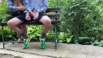 Mature Ukrainian Cougar with Saggy Tits Makes Me Cum Outdoor