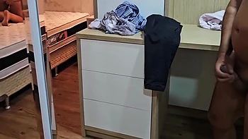 My Wife In Our Apartment Having Sex With The Motorcycle Courier Without A Condom