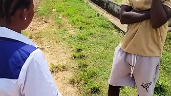 Random College Girl Fucked Hard Outdoor by BBC in Doggy Style