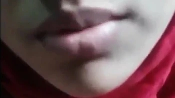 Pure Indian Desi Girl Pressing Boobs