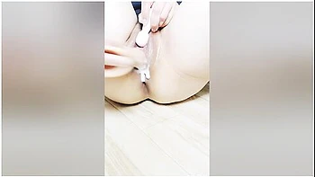 Morning Routine Masturbation(owo) From Finger Holder