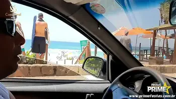 Bukakke Mirella Mansur Na Praia de Abricó Levando Porra a Galera vai a Loucura completo No Red !!!