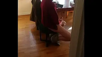 caught him jerking off, I spied on him watching porn till he came