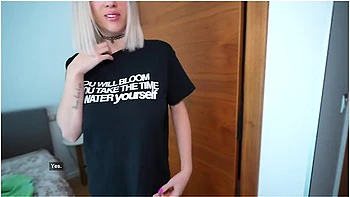 Stepbrother Fantasies About Big Tits And Tight Pussy Of Her Stepsister