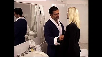 Nice Anal Fuck in Bathroom with Jessa Rhodes - Blonde Babe Gets Banged Doggy Style