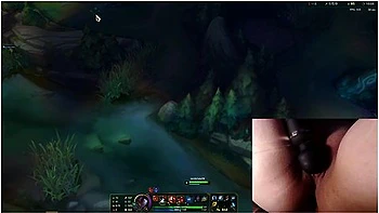 The Vibrator Causes My Whole Body To Shake League Of Legends #3 Luna With Gamer Girl