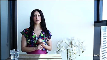 Dark Haired Babe Toys Her Ass While Playing With Her Pussy