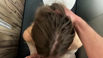 LiliSun Blonde MILF StepMom Blowjob on Moving Train - Risky Public Sucking and Squirting POV