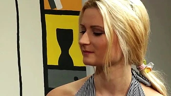 Sweet Blonde Teen Candy Lover Gets Fucked Hard by George Uhl