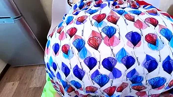 Stepson fucks stepmom's big natural tits and ass in amateur anal sex