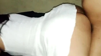 Hot Asian Aunty Ayuningsih in White Dress Fucking Hard - Creampie and Big Ass Action