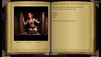 Hot Elf Big Boobs Escape Goblin Sex Animation HD