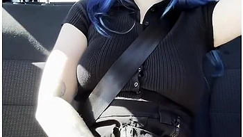 Not Incognito Masturbation In Uber - He Saw My French Hairy And Tattoos