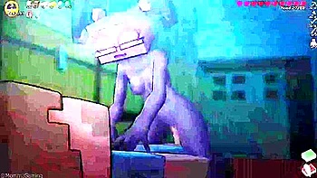 Car Toon - Hornycraft Updates - Monster Girls Threesome!! - Minecraft Parody Sex