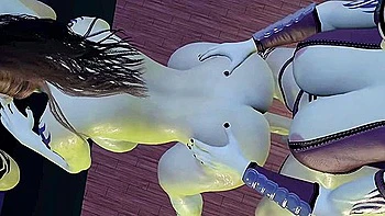 Car Toon In Standing Fuck With 3 Futanari Ork Dickgirls