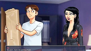 Summertime Saga V0208 - Pt 284 - The Woman Of The Art